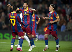 Nolito logra su primer gol con el FC Barcelona