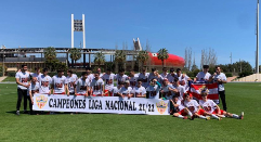 La UD Almería de Joan Gázquez, campeón de Liga Nacional Juvenil
