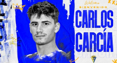 Carlos García-Die, nuevo jugador del Cádiz CF-Mirandilla