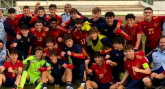 La selección española sub 17 de Lluc Castell gana el Torneo de El Algarve