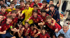 Lluc Castell y la selección española sub 17, clasificada para el Mundial