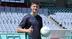 Carlos García-Die jugará esta temporada en el Córdoba CF