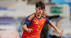 Raúl Expósito, convocado con la selección española para el Europeo sub-17